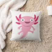 Funny Axolotl Illustratie Kussen (Deken)