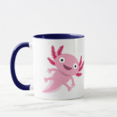 Funny Axolotl Illustratie Mok (Links)