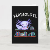 Funny Axolotl Kaart (Voorkant)