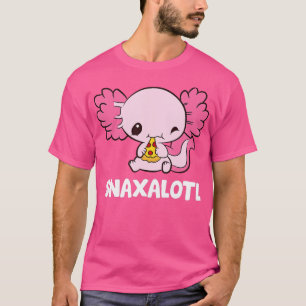Funny Axolotl Pizza Cute Axolotl T-shirt