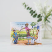 Funny Baboons Briefkaart (Staand voorkant)