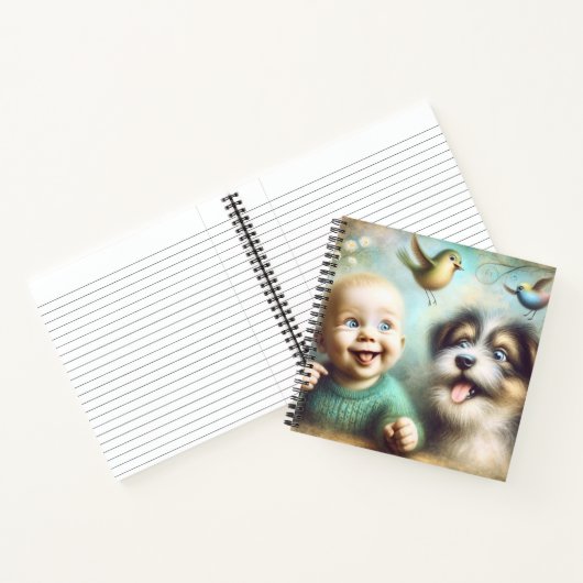 Funny Baby Adventure Journal Notitieboek (Binnen)