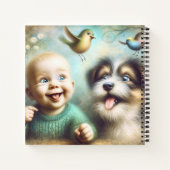 Funny Baby Adventure Journal Notitieboek (Achterkant)