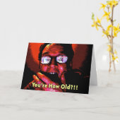 Funny "Baby Boomer" Birthday Kaart (Gele Bloem)