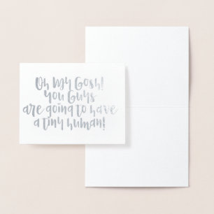 Funny Baby Cards Folie Kaarten