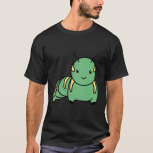 Funny Baby Caterpillar Comic Art Graphic - Mannen T-shirt