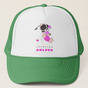 Funny Baby Golf   Funny Cartoon Golfer   Financier Trucker Pet