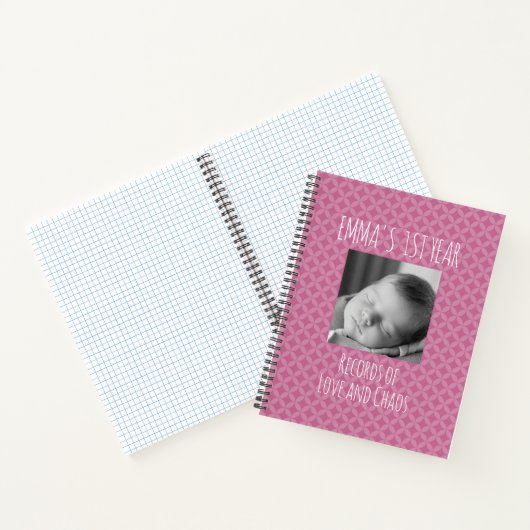 Funny Baby Journal met Shippoumon patroon Notitieboek (Binnen)