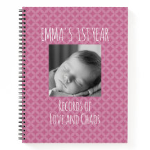 Funny Baby Journal met Shippoumon patroon