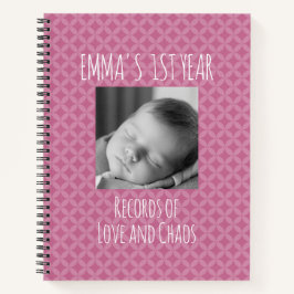 Funny Baby Journal met Shippoumon patroon Notitieboek