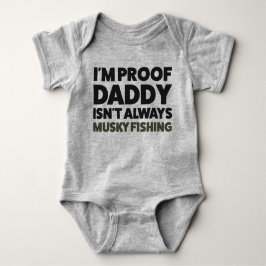 Funny Baby Musky Vist Jersey Bodysuit Shirt