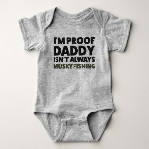 Funny Baby Musky Vist Jersey Bodysuit Shirt