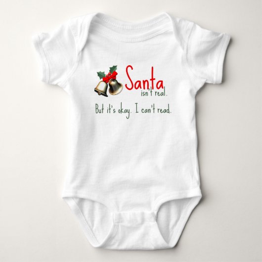 Funny Baby Santa Outfit Romper (Voorkant)