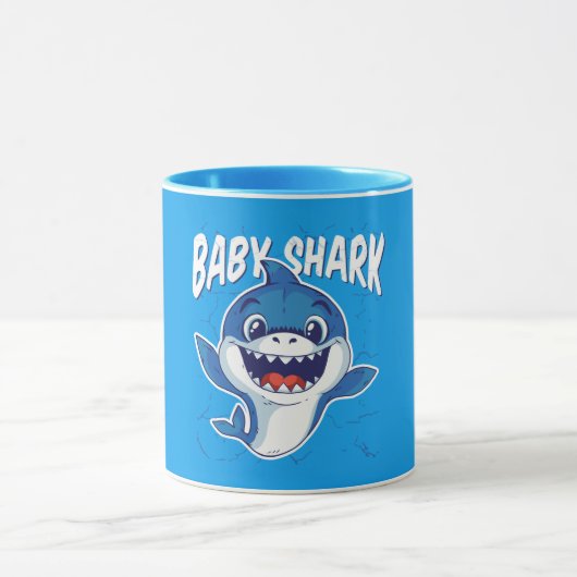 FUNNY BABY SHARK MOK (Midden)