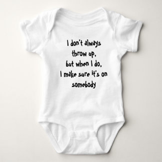 Funny baby shirt