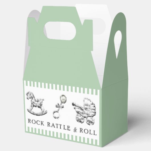 Funny Baby shower Bedankdoosjes (Geopend)