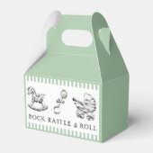 Funny Baby shower Bedankdoosjes (Voorkant Zijde)