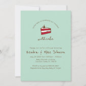 Funny Baby shower Uitnodiging (Voorkant)