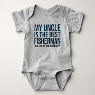 Funny Baby Vist Jersey Bodysuit Shirt door oom