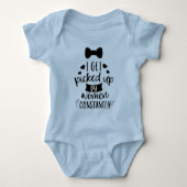 Funny Baby woordkunst Romper (Voorkant)