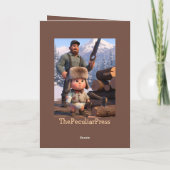 Funny Baby's First Steps Card Kaart (Achterkant)