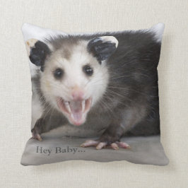 Funny Bachelor Pad Opossum Sierkussen