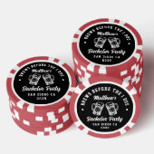 Funny Bachelor Party Brews Before I Dos Beer Poker Chips (Opstapeling)