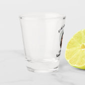 Funny Bachelor Party Favor Bride's Face Shot Glass Shot Glas (Links)