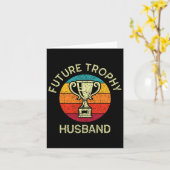 Funny Bachelor Party Future Husband Mannen Groom T Kaart (Gele Bloem)