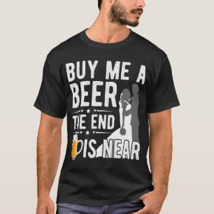 Funny Bachelor Party Groom Wedding Beer T-shirt