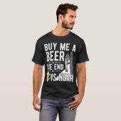Funny Bachelor Party Groom Wedding Beer T-shirt (Voorkant volledig)