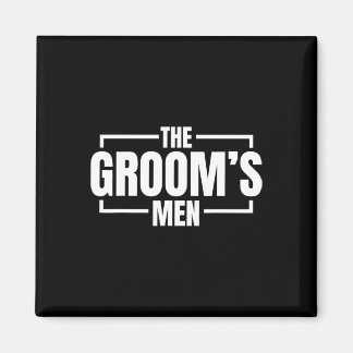 Funny Bachelor Party The Grooms Mannen Stal Weddin Magneet