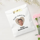 Funny Bachelorette Party Groom's Face Favor Bedankzakje (Gezegeld)