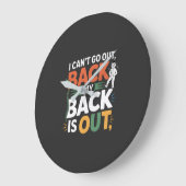 Funny Back Pain Chiropractic Quote Grote Klok (Hoek)