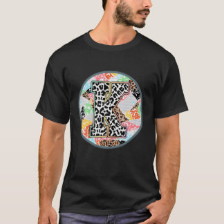 Funny Back to School Hallo Kindergarten Leopard Ra T-shirt