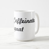 Funny Back to School Teacher Coffee Mok - Nieuwjaa (Voorkant rechts)