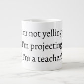 Funny Back to School Teacher Coffee Mok - Nieuwjaa (Voorkant)