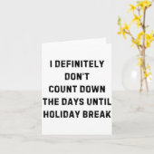 Funny Back To School Teacher Outfit I Definitely D Kaart (Gele Bloem)