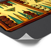 Funny Backgammon  Poster (Hoek)