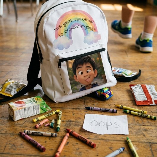 funny backpack bedrukte rugzak