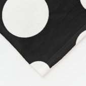 Funny Backyard Kippen Poolse Hens Polka Dot Fleece Deken (Hoek)