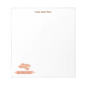 Funny Bacon Baconoloog Notitieblok (Voorkant)