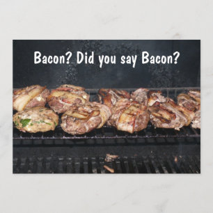 Funny Bacon BBQ, Uitnodiging