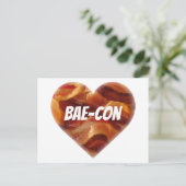Funny Bacon Humor Briefkaart (Staand voorkant)