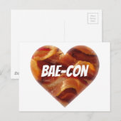 Funny Bacon Humor Briefkaart (Voorkant / Achterkant)