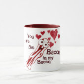 Funny Bacon Love Mok (Midden)