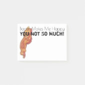Funny Bacon Post-it® Notes (Voorkant)