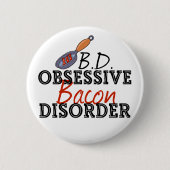 Funny Bacon Ronde Button 5,7 Cm (Voorkant)