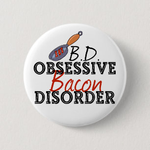 Funny Bacon Ronde Button 5,7 Cm
