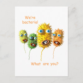 Funny Bacteria Briefkaart